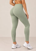 Leggings de Cintura Alta en Verde Salvia