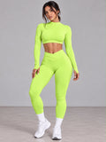 Conjunto Performance Neon de Manga Larga