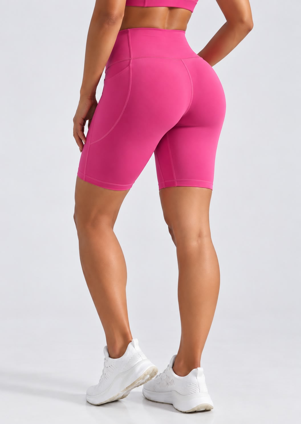 Short Biker Performance Rosa