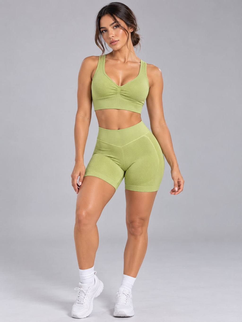 Conjunto Seamless Verde Claro